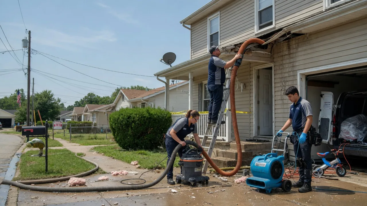 Water Damage Restoration in New Albany, PA near me